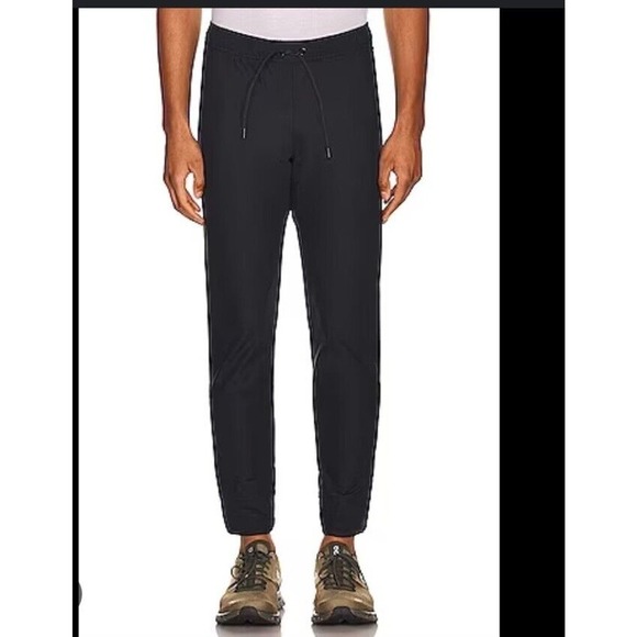 Tildor Sweatpant in Black & White Theory 38 men’s casual joggers sweatpants knit - Picture 1 of 6